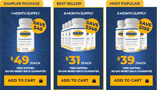 GlucoVault Price