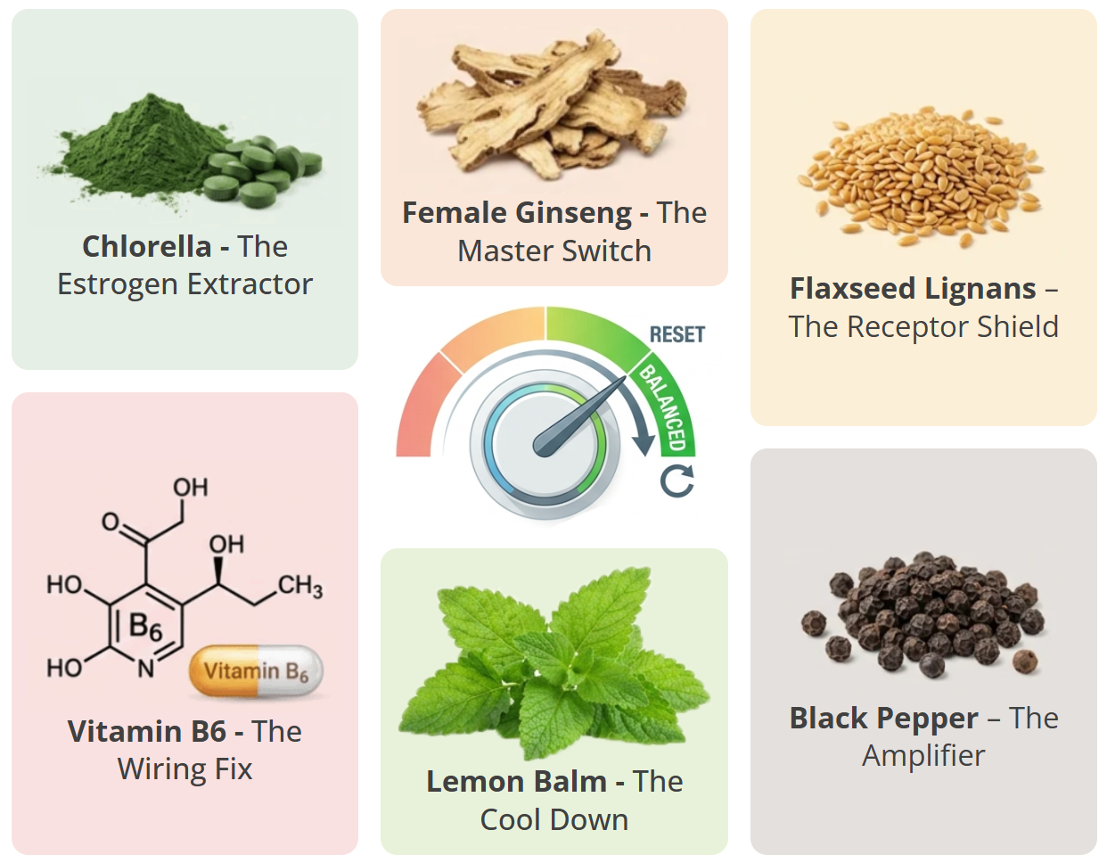 MyEstrogem Ingredients