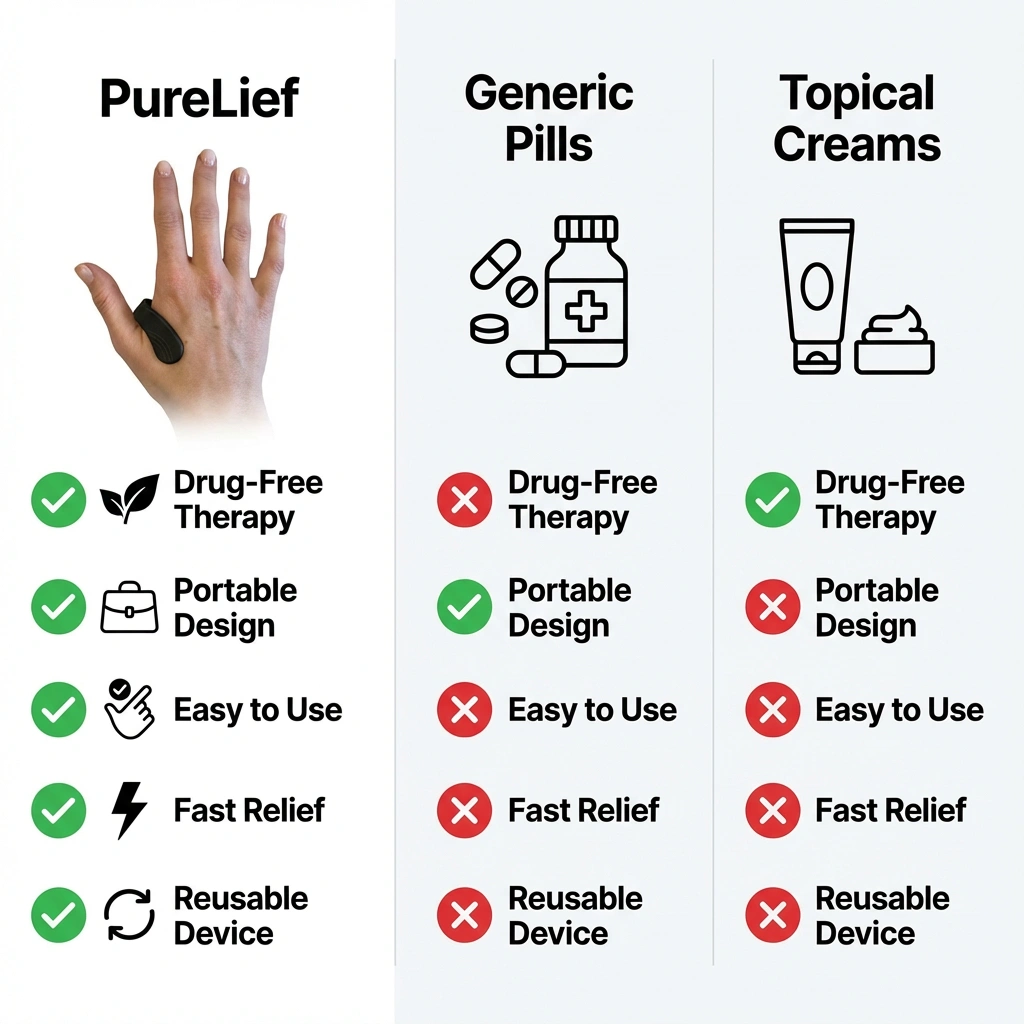 Purelief Natural Pain Relief Vs Others