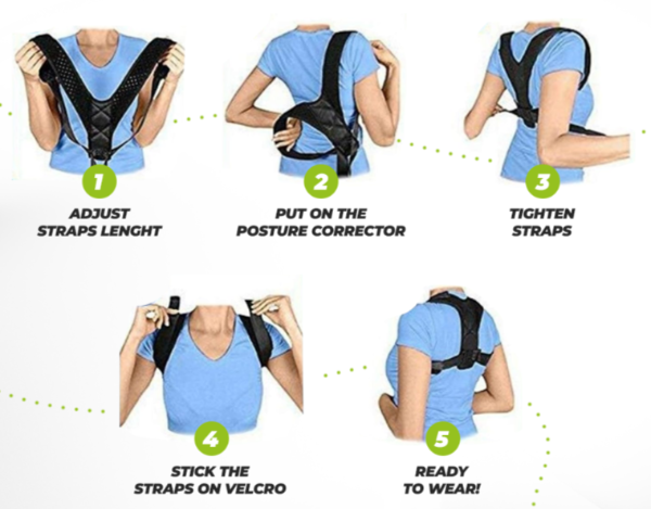 True Form Posture Corrector use