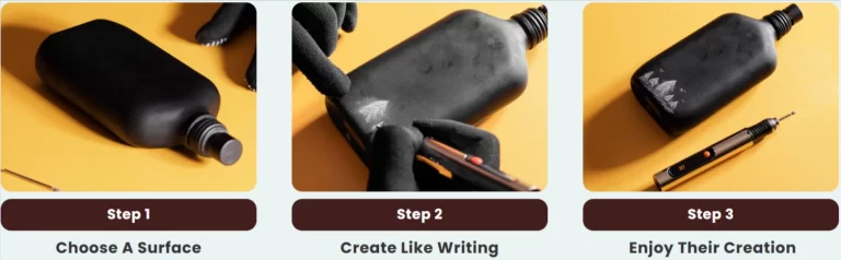 Resparked Engraving Pen use